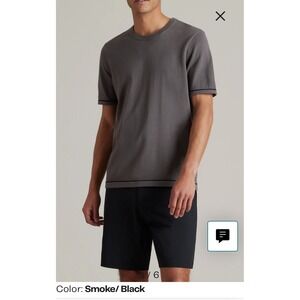 Rhône Men's XXL Fine Knit Performance Compass Knit Tee Designer Quality NWT